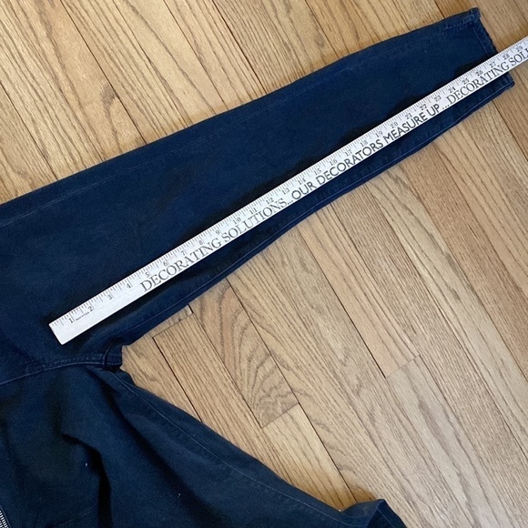 Paige Black Jeans Women’s Size 26 Zipper Pockets Skinny Perfect Grab and Go - Picture 14 of 15